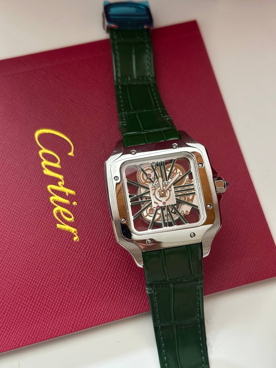 Montre Cartier Santos Skeleton Homme