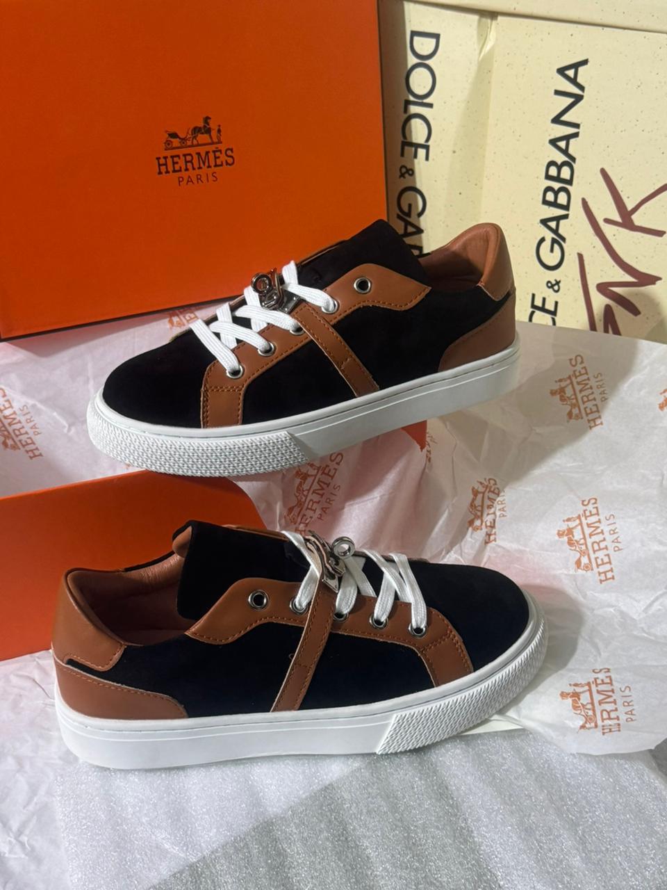 Espadrille Hermès A lacets Pour Femme