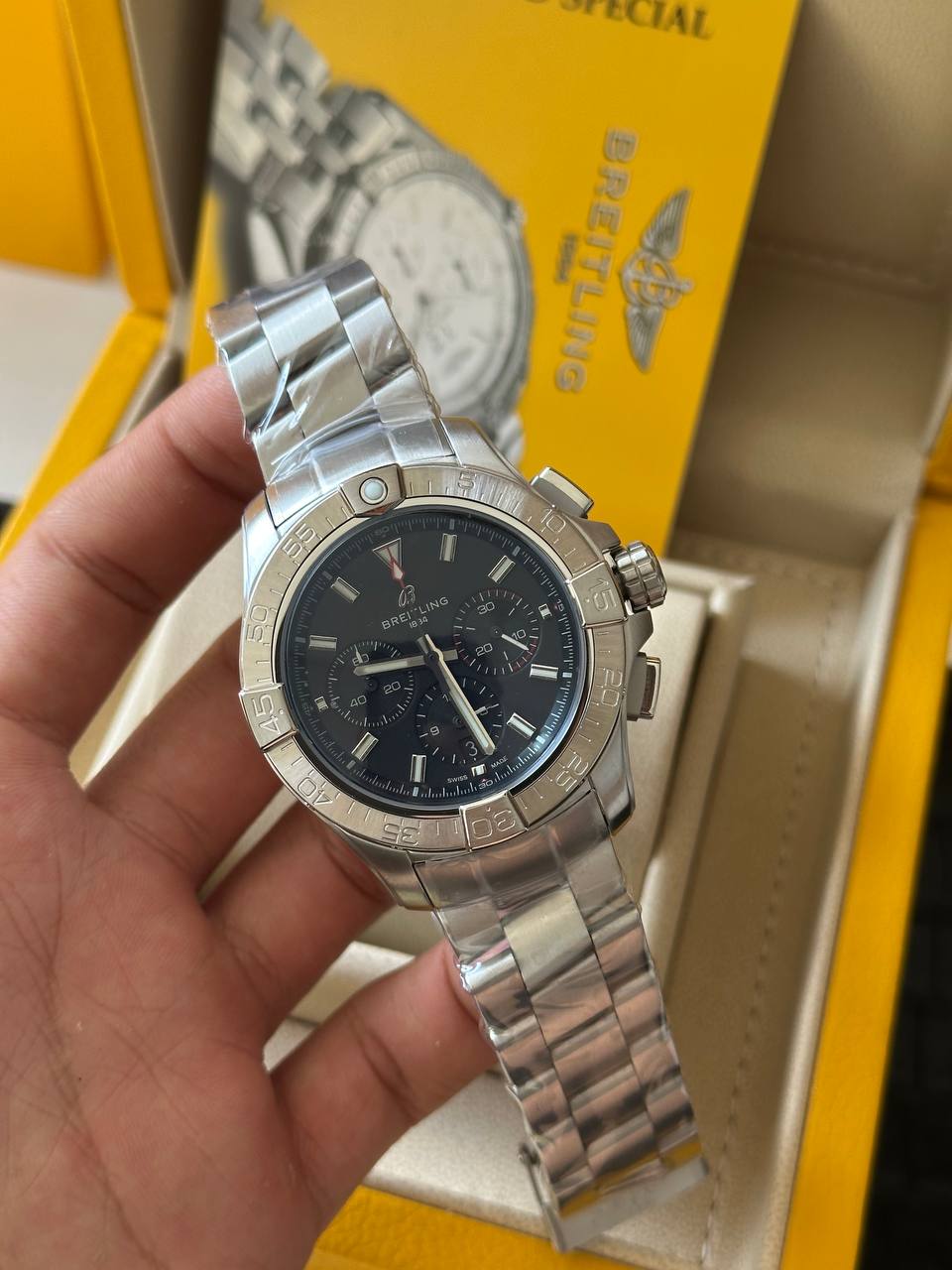 Montre Breitling en Acier Homme