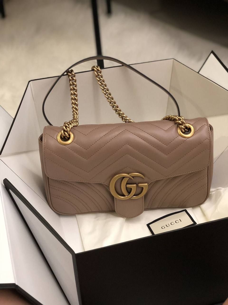 Sac Gucci Marmount en Vrai Cuir