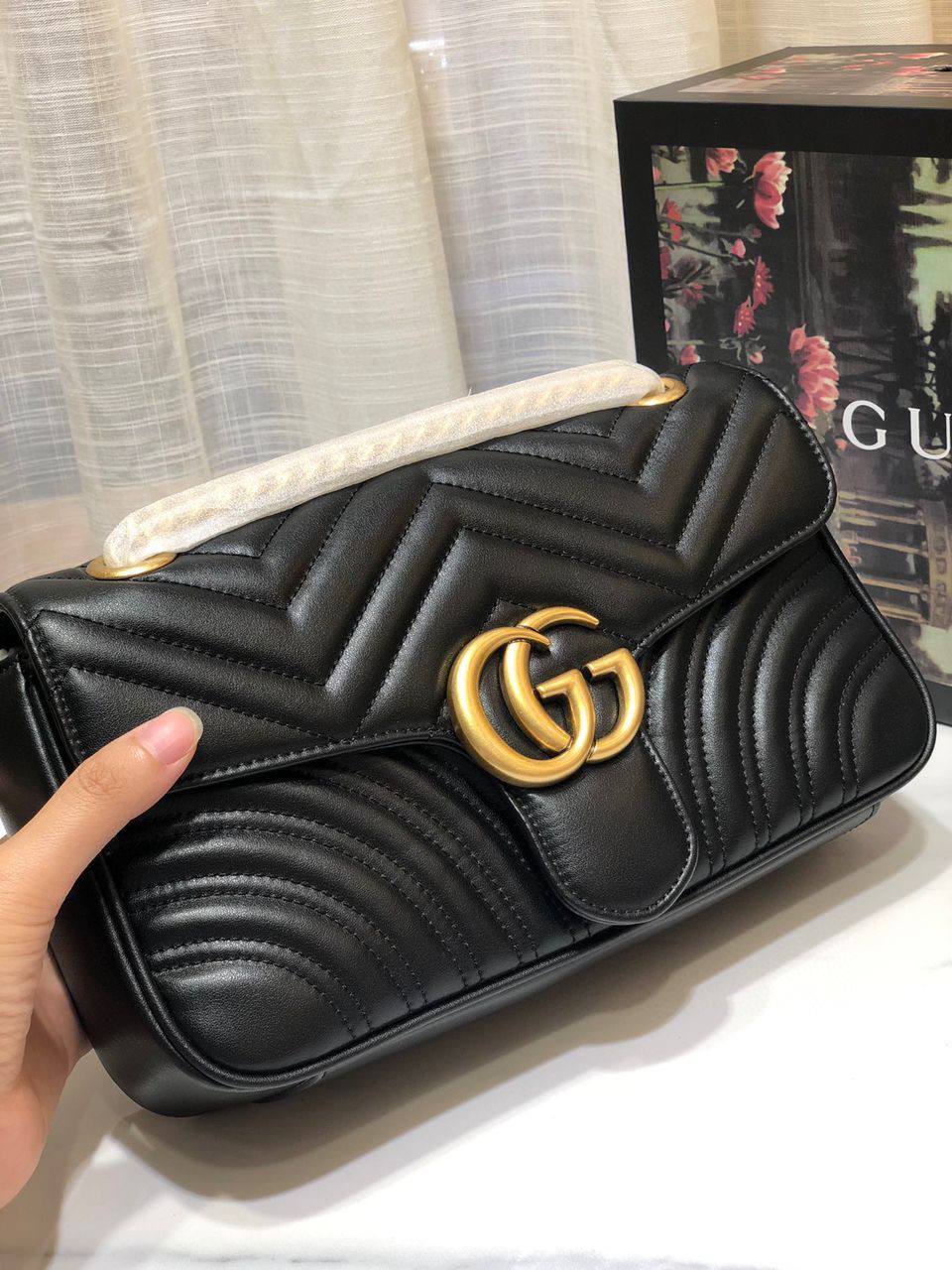 Sac Gucci Marmount en Vrai Cuir
