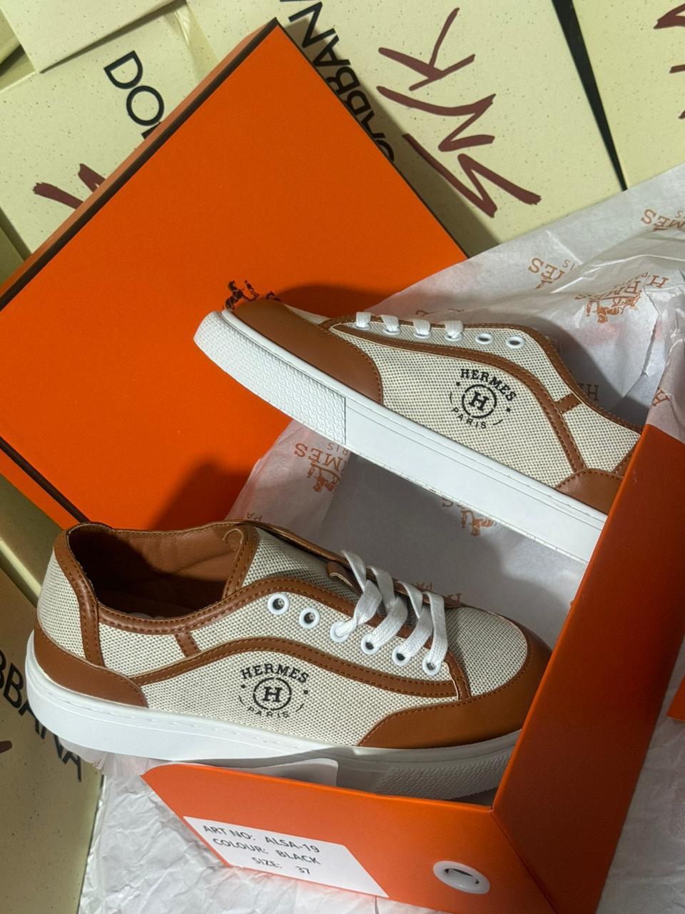 Espadrille Hermès A Lacets pour Femme