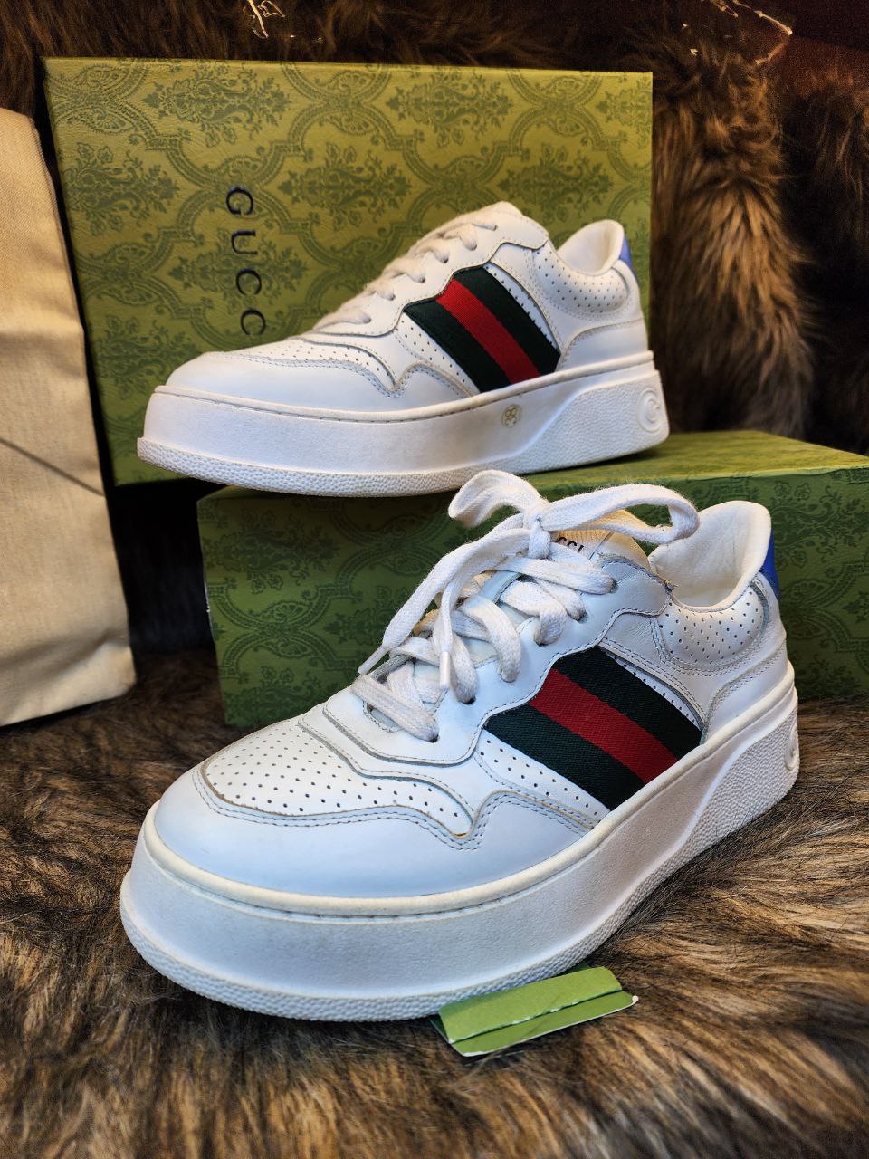 Espadrille Gucci en Vrai Cuir Pour Femme