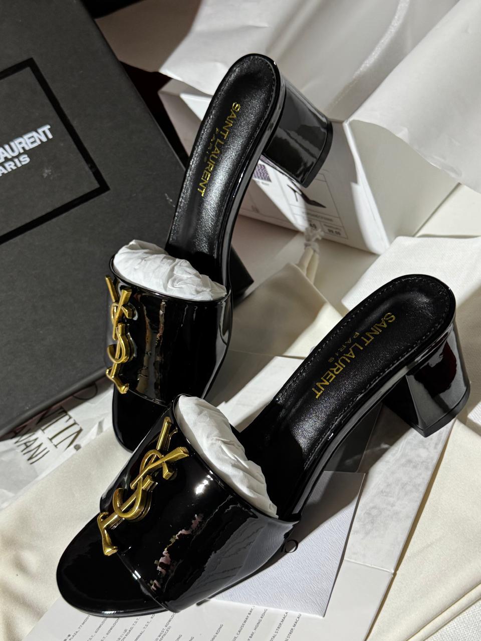 Sandale à talon Yves Saint Laurent
