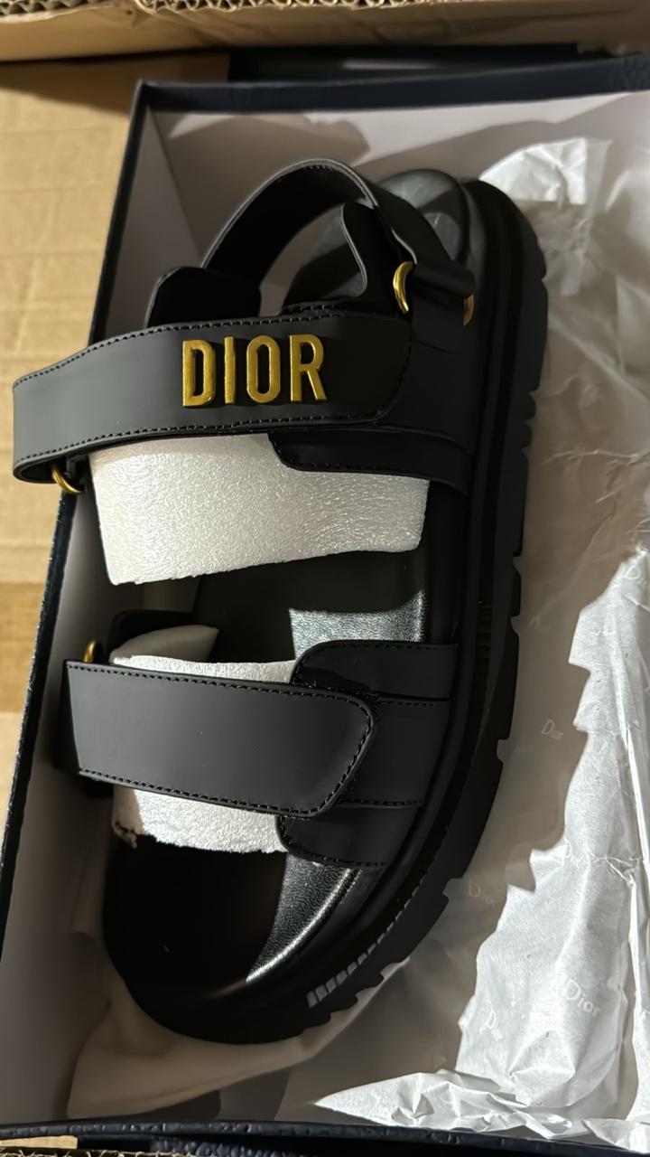 Sandale Christian Dior en Vrai Cuir