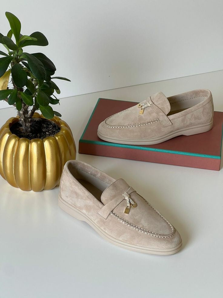 Mocassin Loro Piana Femme