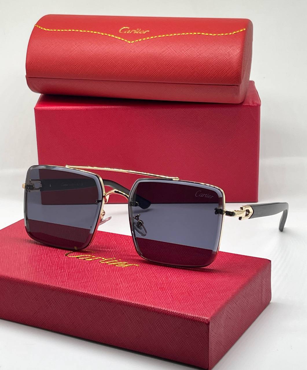 Lunette Solaire Cartier Carré CR8061