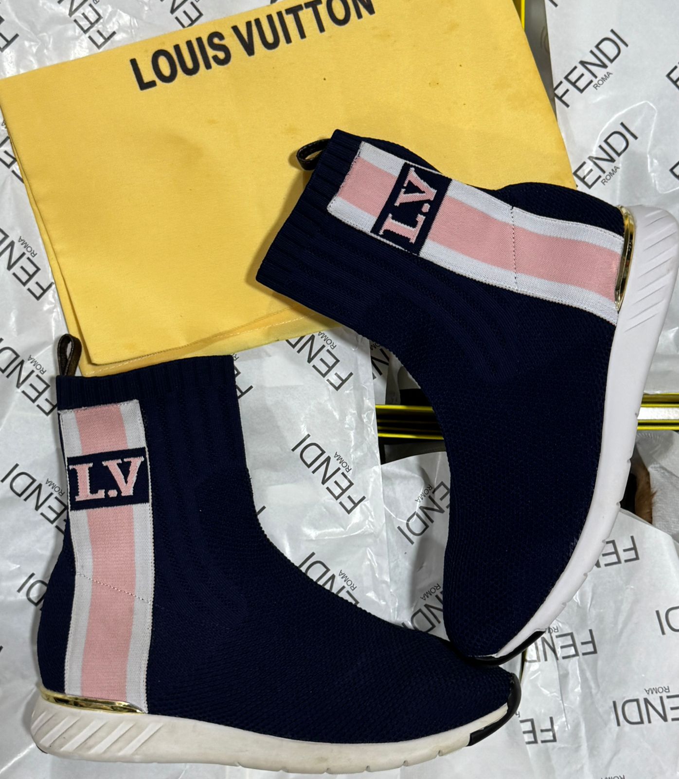 Bottine Chaussette Louis Vuitton