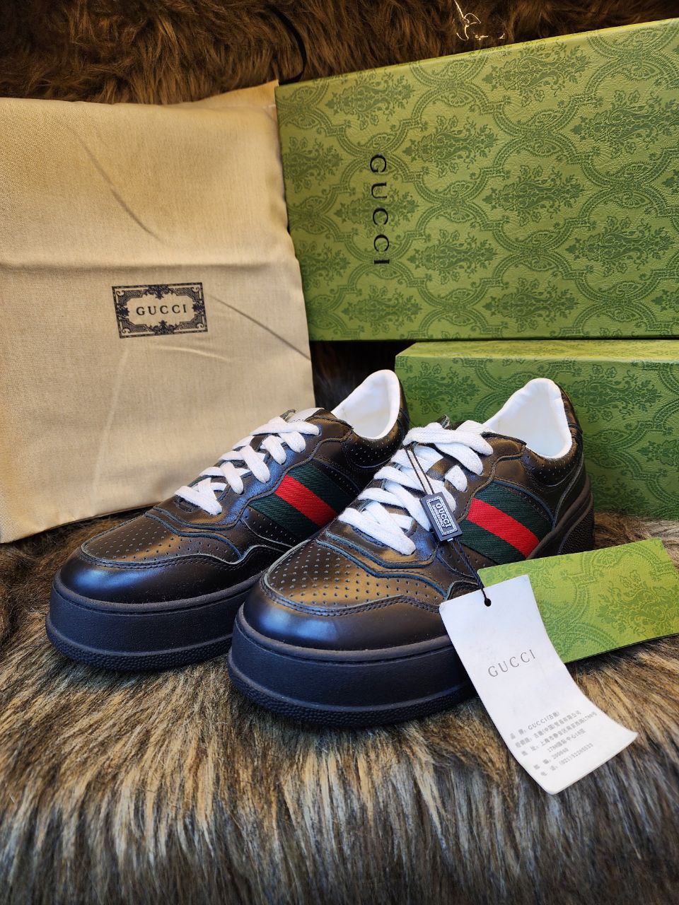 Espadrille Gucci en Vrai Cuir Pour Femme