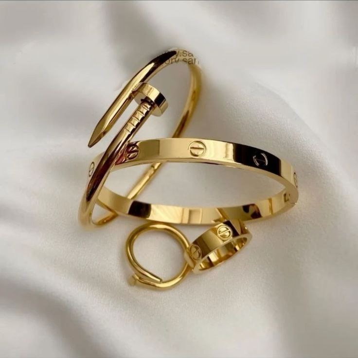 Bracelet Cartier Love & Juste un Clou Inoxydable