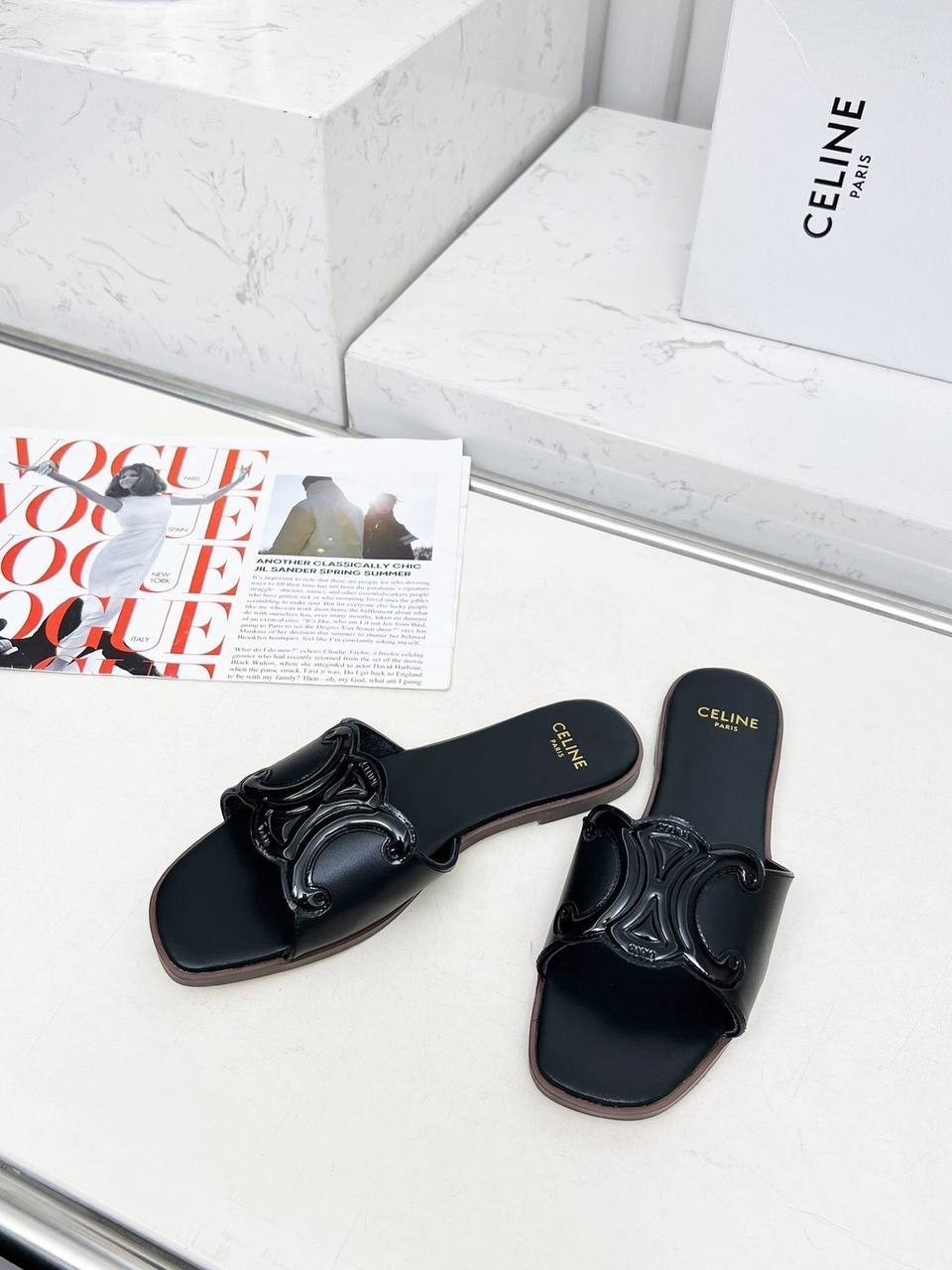 Sandale Chic Cèline en Cuir