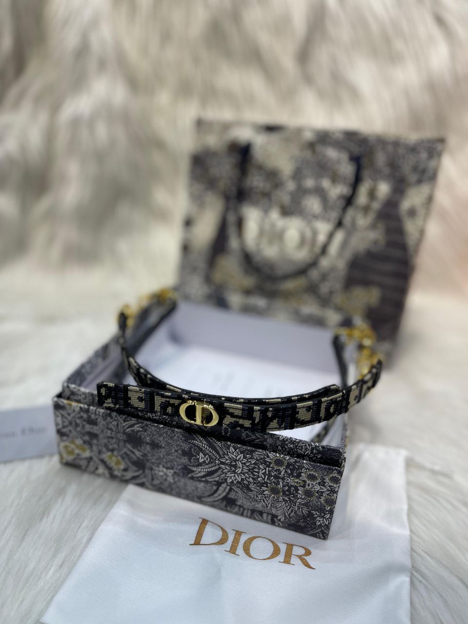 Ceinture Christian Dior en Vrai Cuir