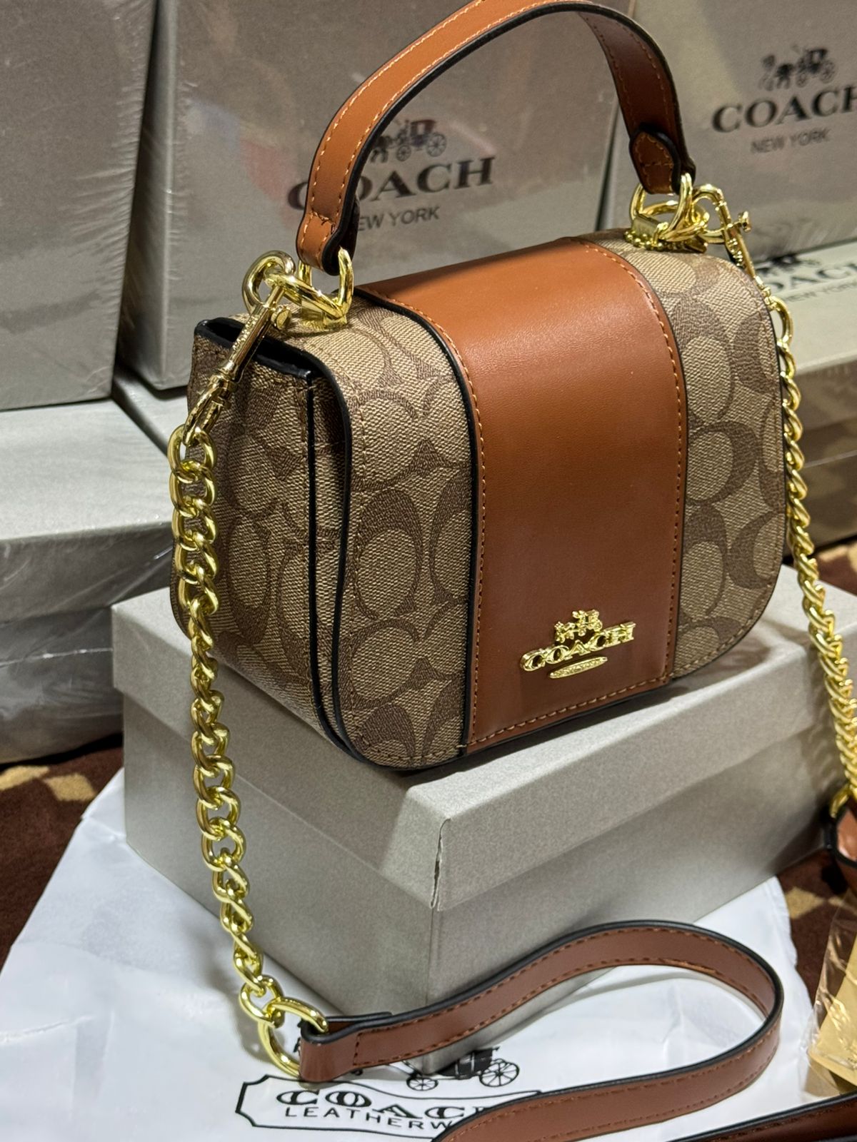 Sac de Luxe Coach en Couleurs