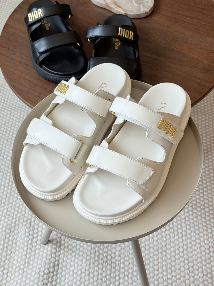 Sandale Christian Dior en Vrai Cuir
