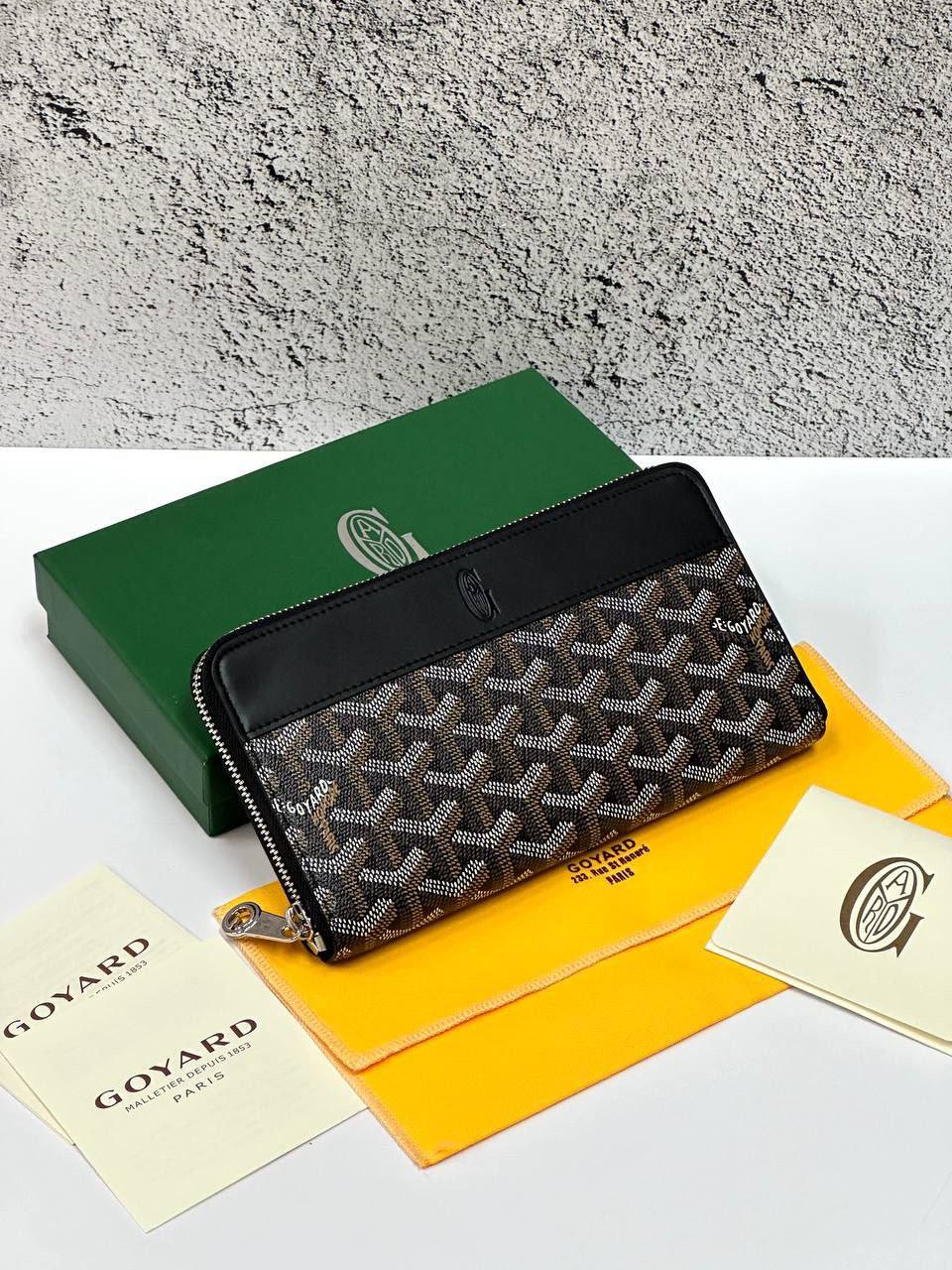 Porte feuille A Zipper Goyard en Couleurs
