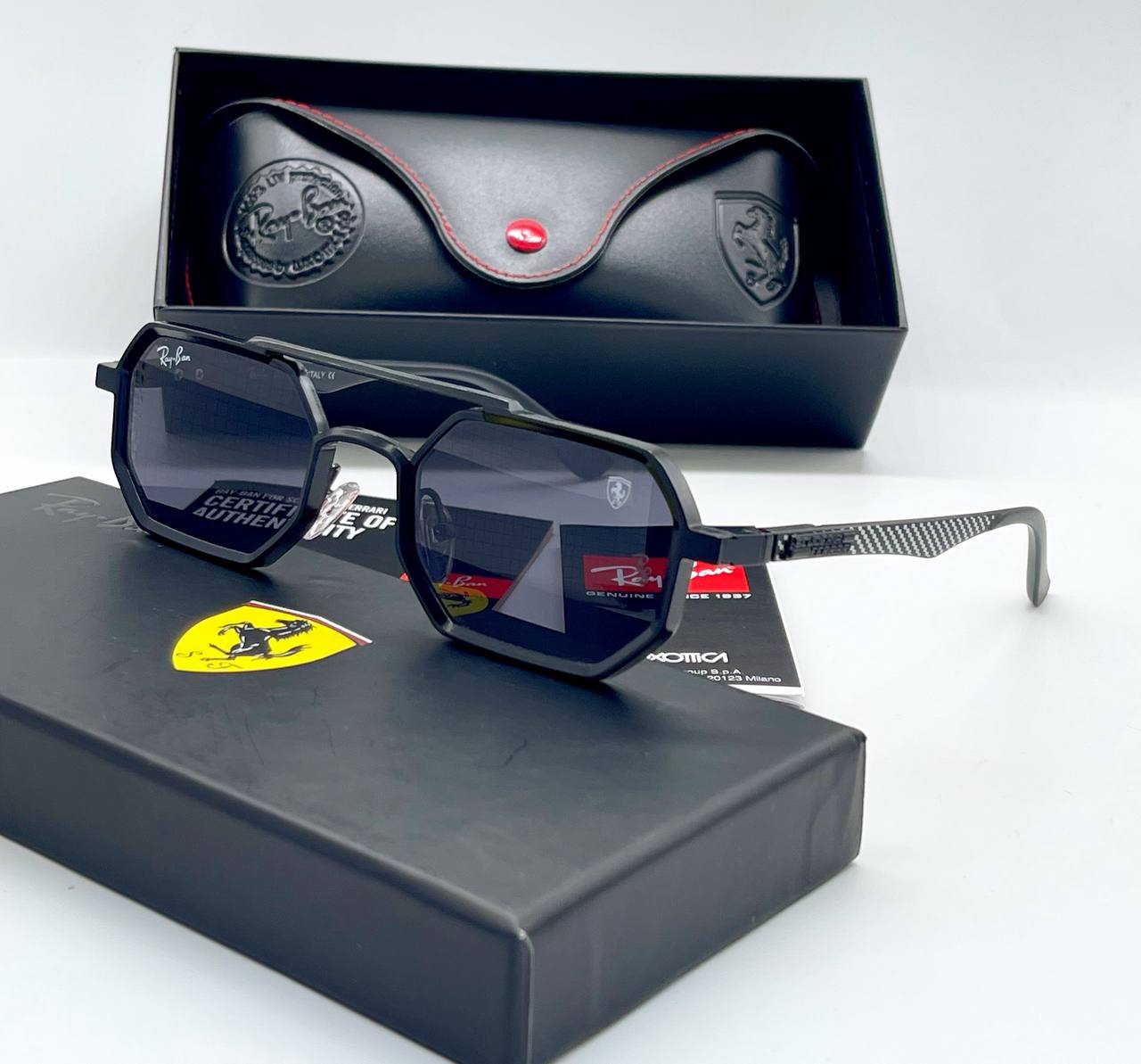 Lunette Solaire Ray Ban Ferrari tendance