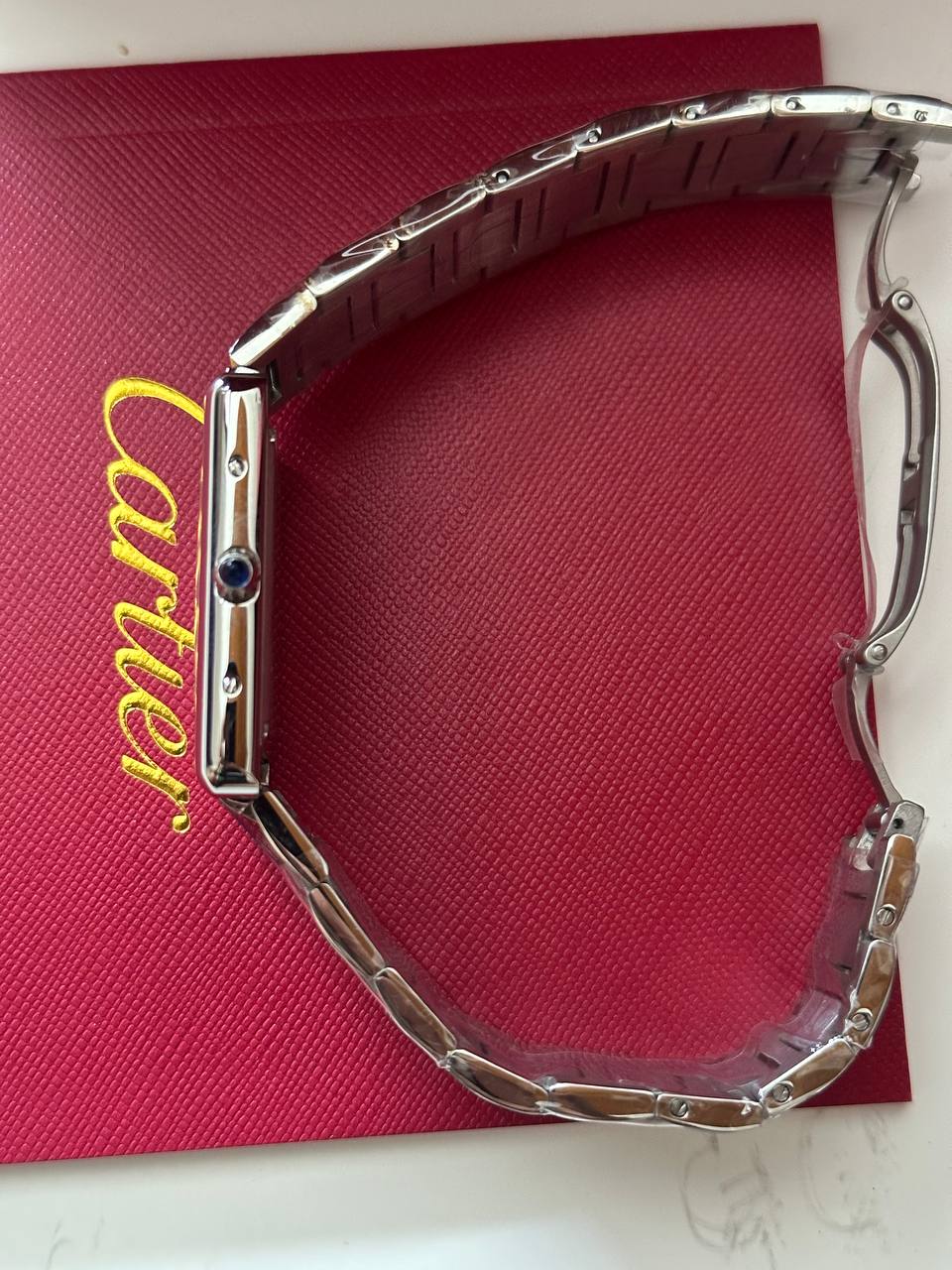 Montre Cartier Tank Homme Acier