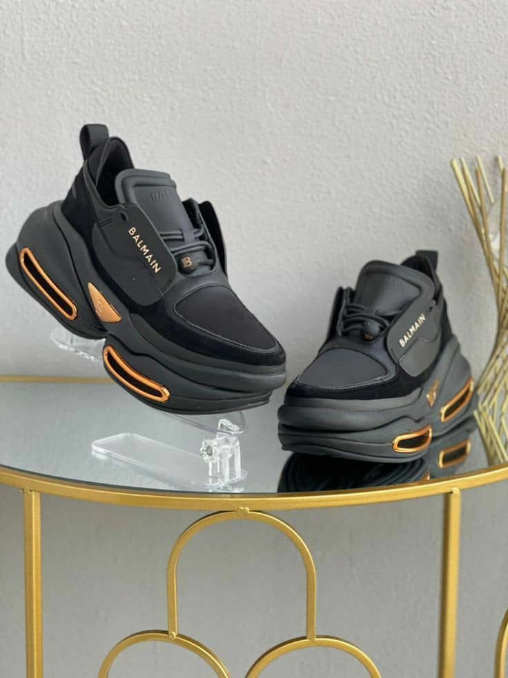 Espadrille Balmain en Vrai Cuir