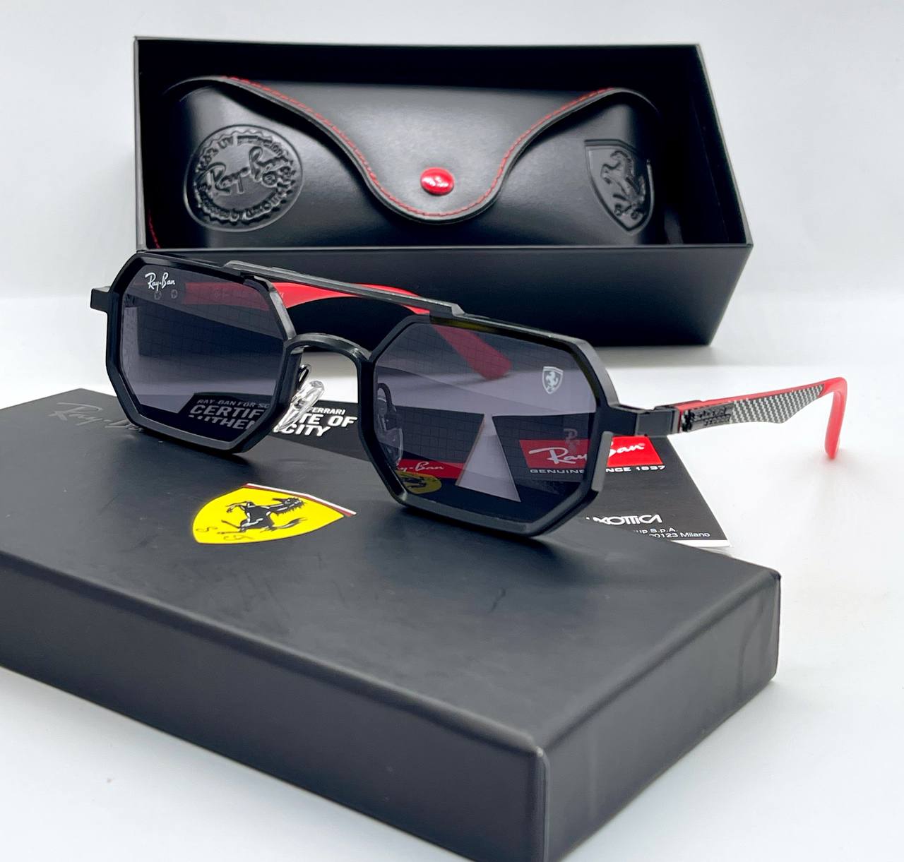 Lunette Solaire Ray Ban Ferrari tendance