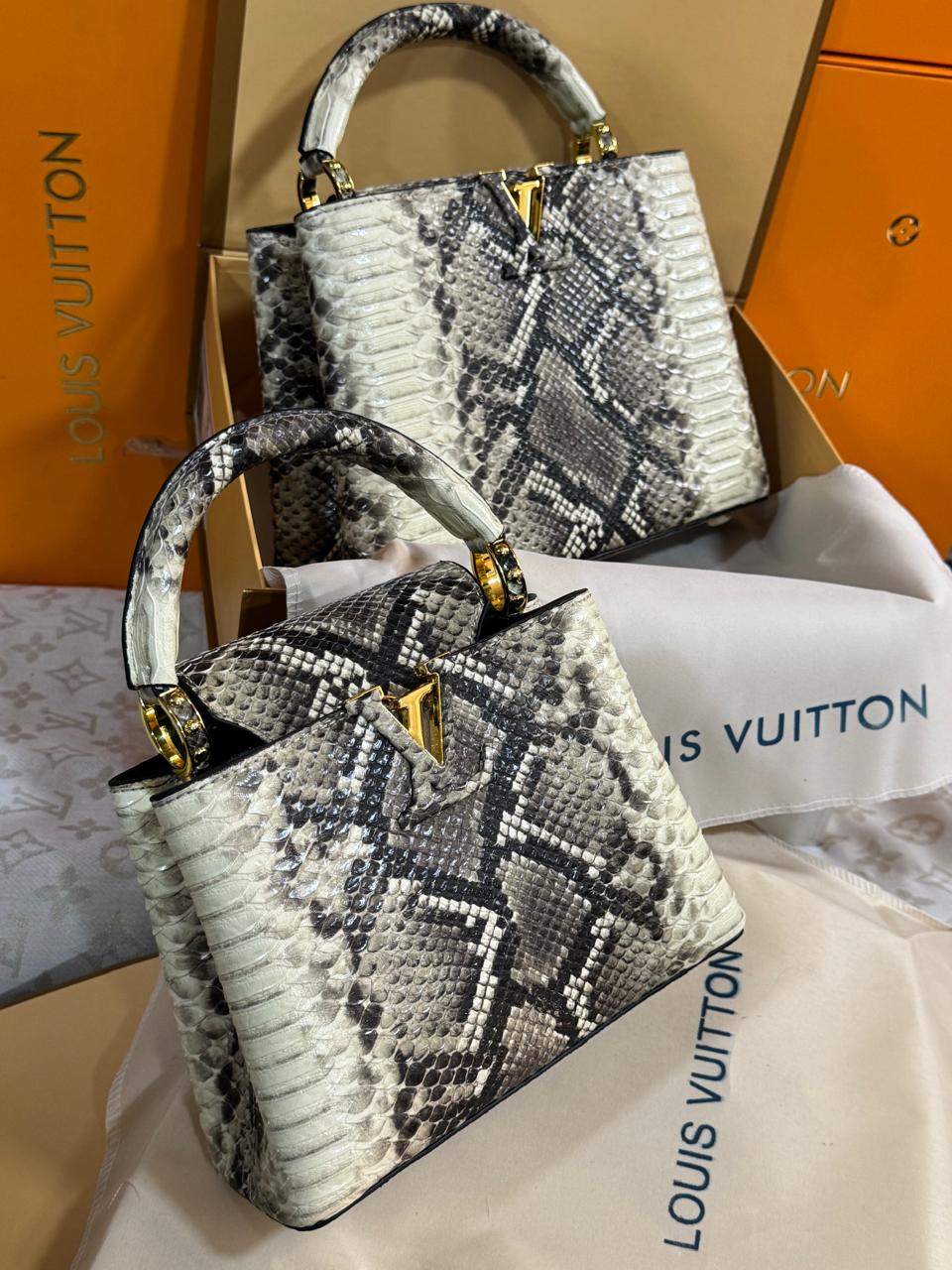 Sac Louis Vuitton Capuccine Croco