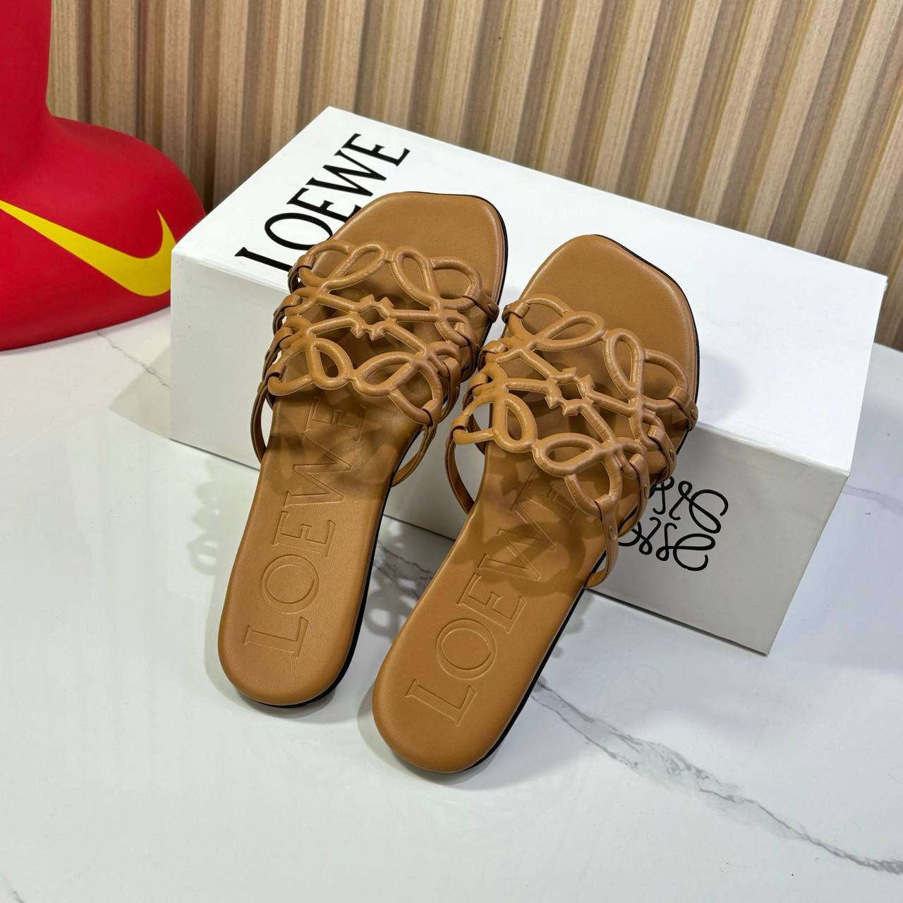 Sandale Loewe en Vrai Cuir