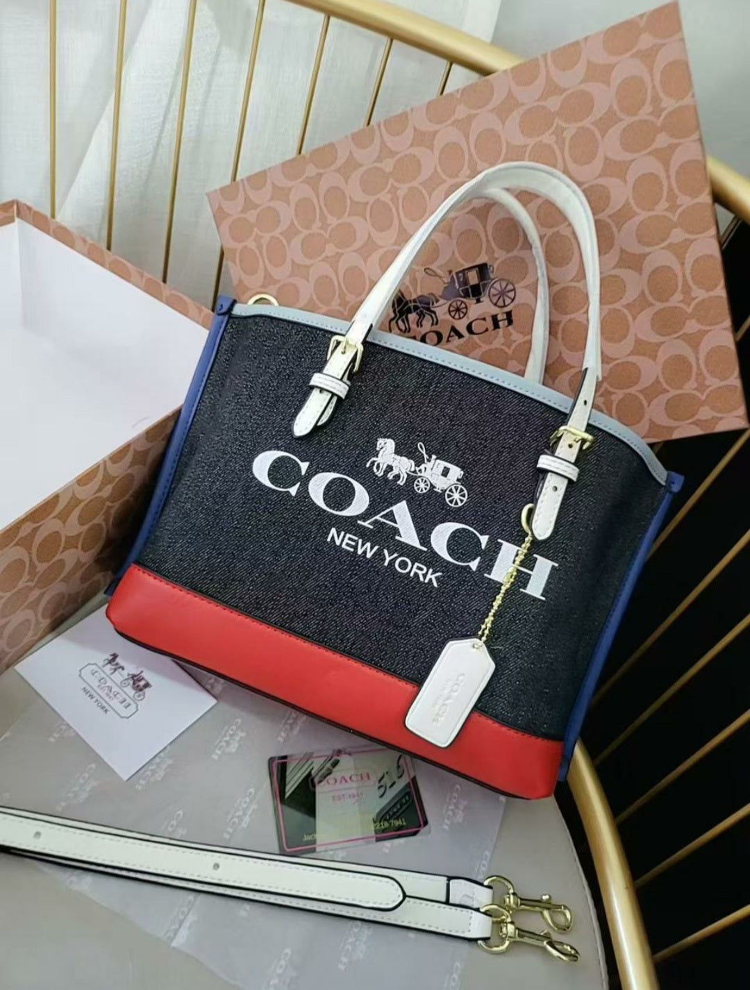 Sac Coach en Couleur CO9870