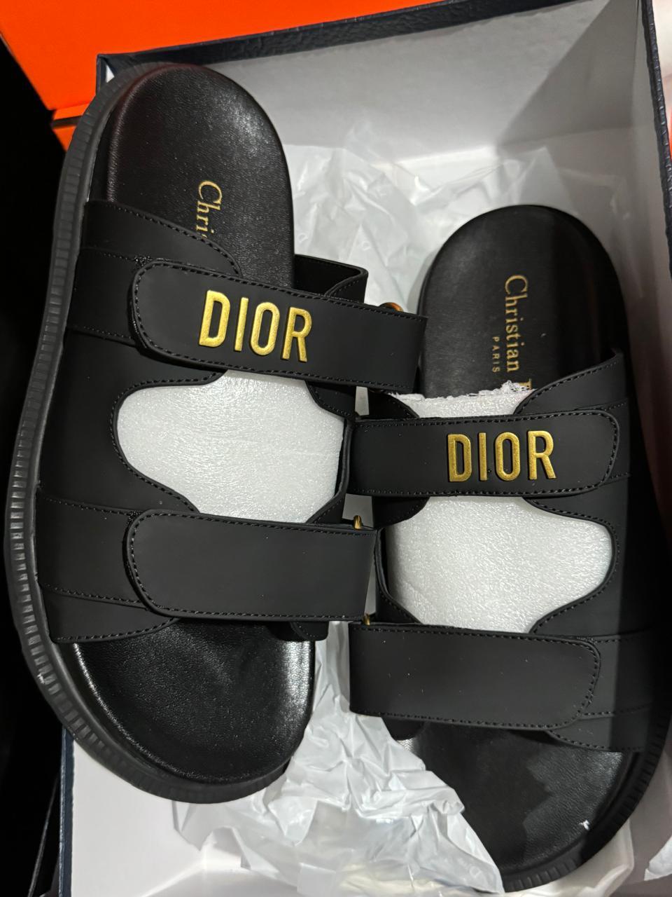 Sandale Christian Dior en Vrai Cuir