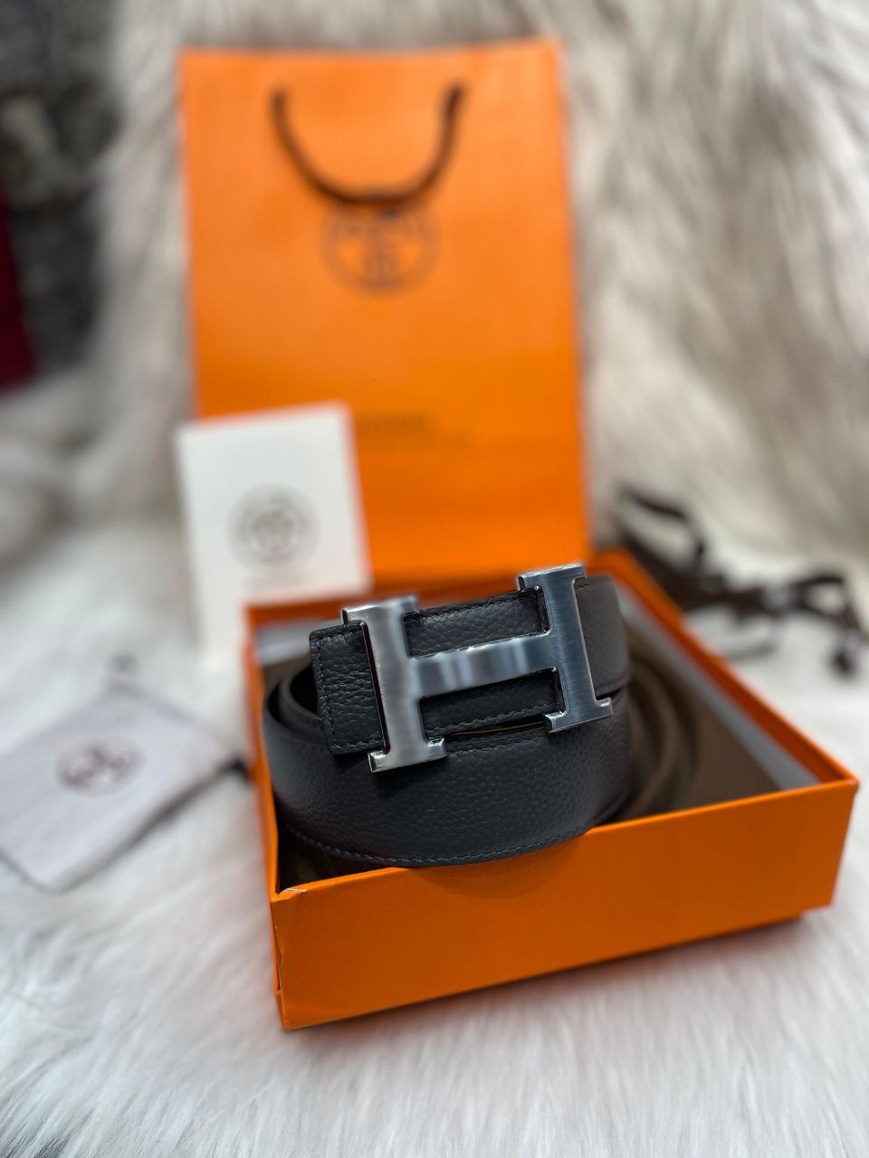 Ceinture Hermès En Vrai Cuir