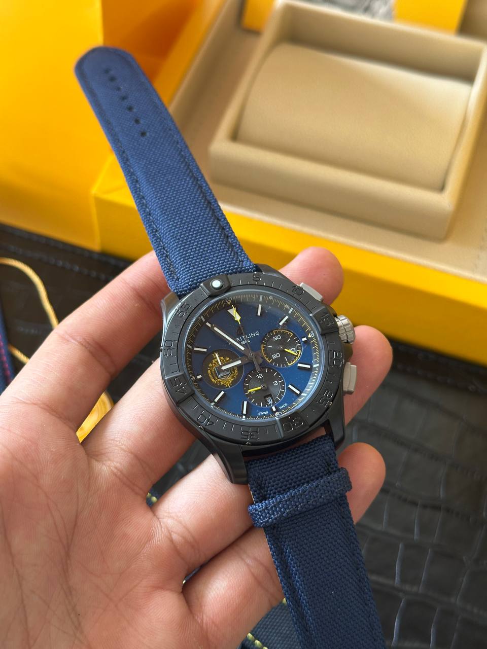 Montre Breitling Homme en Jean