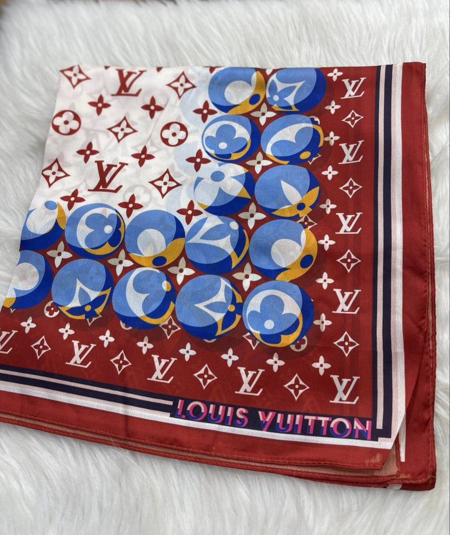 Châle Louis Vuitton en Semi Soie LV2980