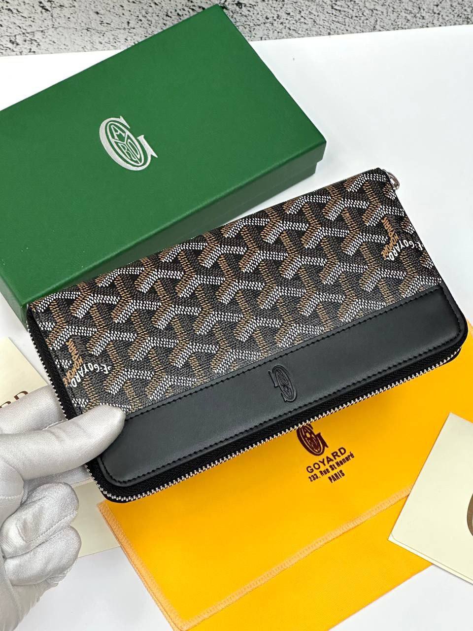 Porte feuille A Zipper Goyard en Couleurs
