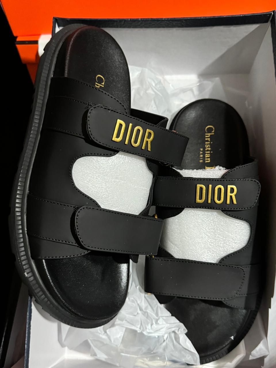 Sandale Christian Dior en Vrai Cuir