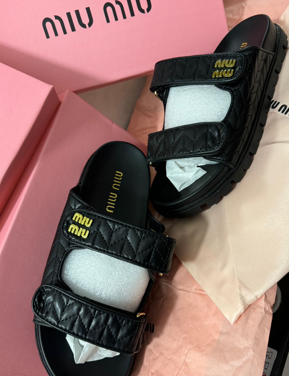 Mule Miu Miu en Cuir