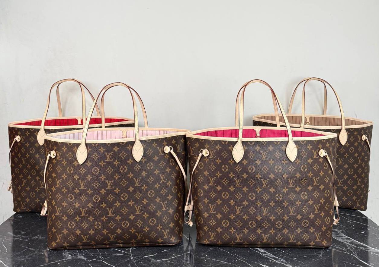 Sac Louis Vuitton Neverfull Cuir