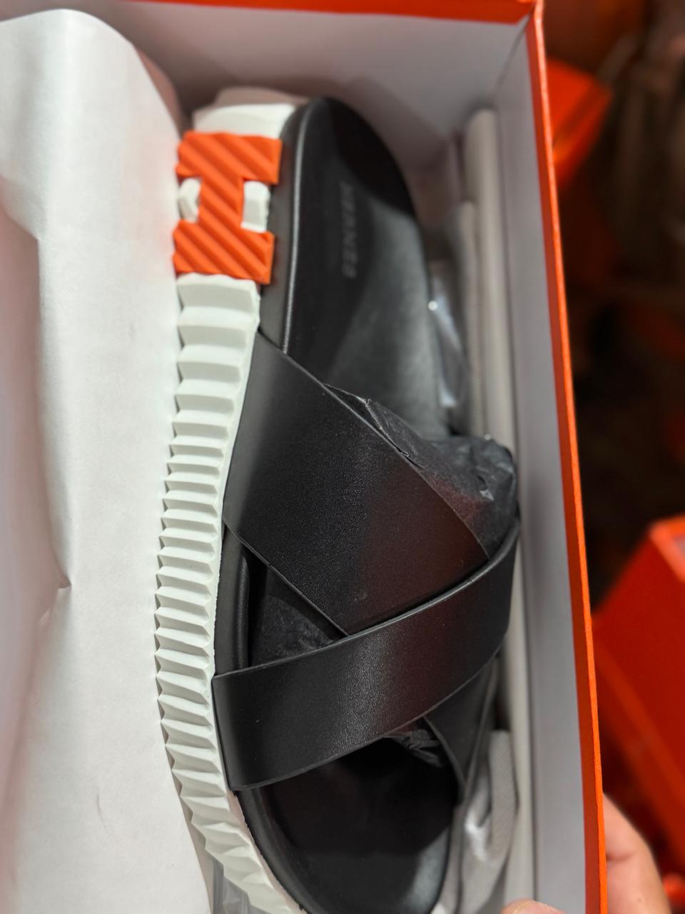 Sandale Hermès Cuir Homme