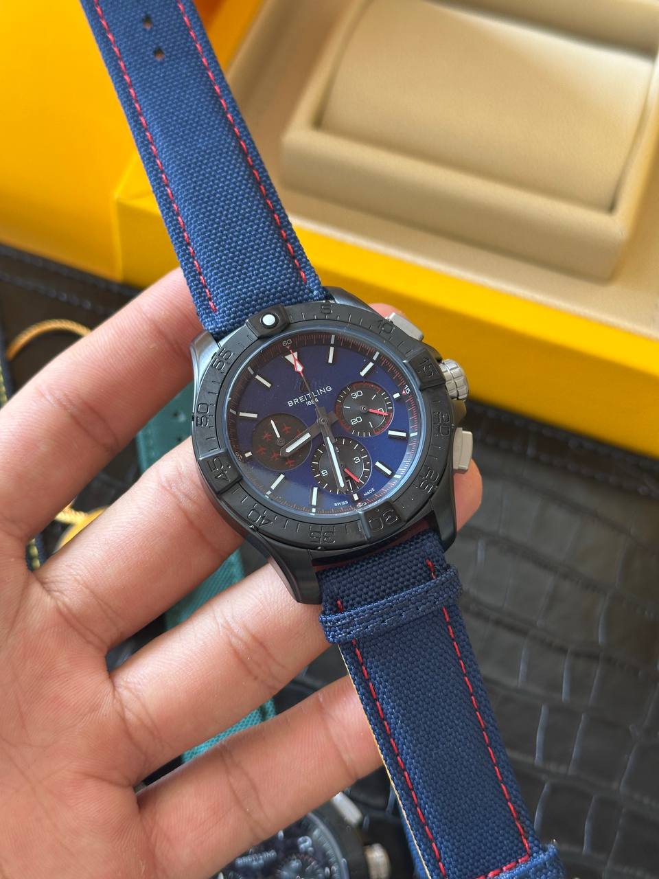 Montre Breitling Homme en Jean
