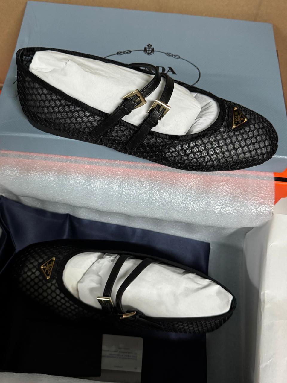 Ballerine Prada en filets