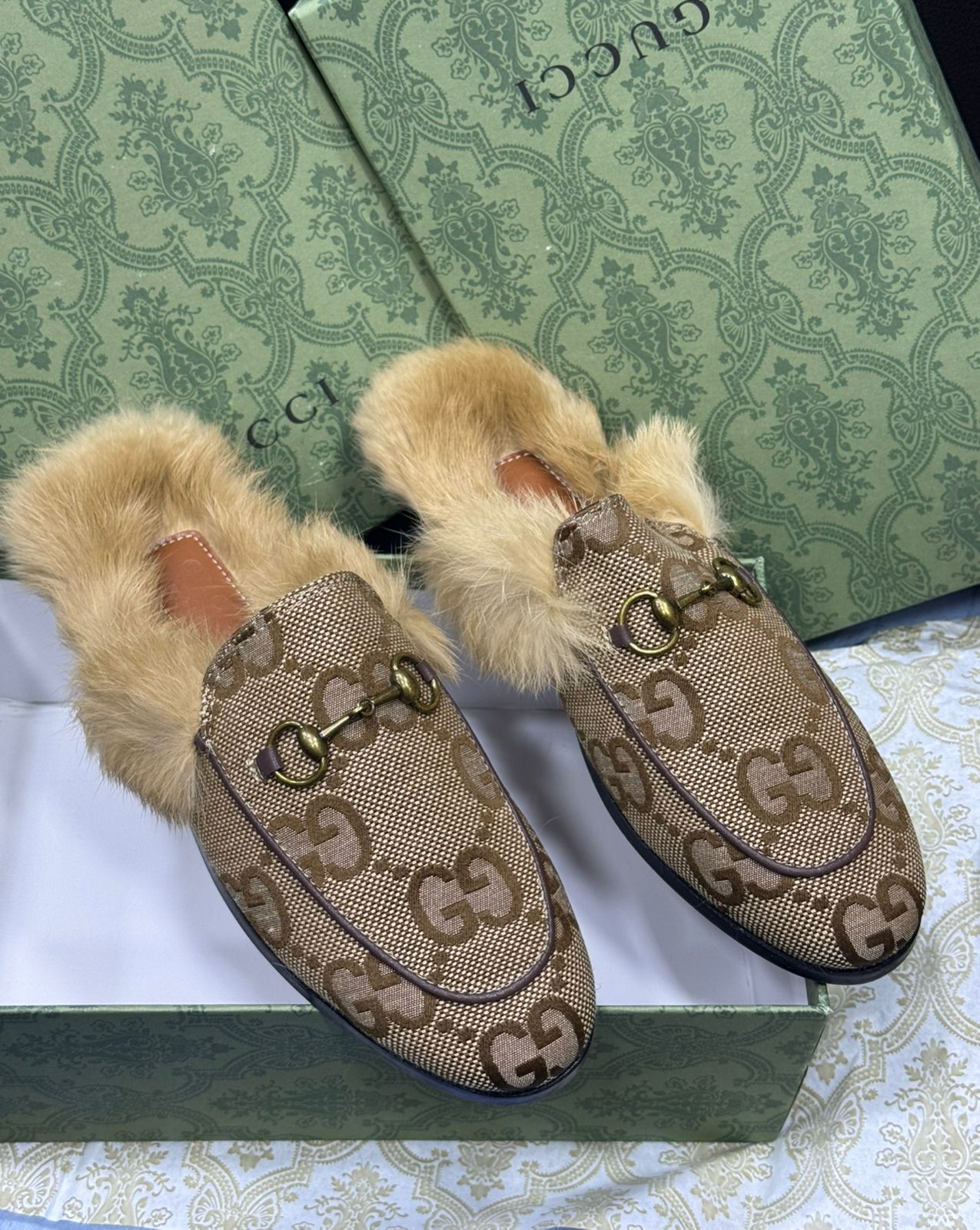 Mule Gucci en Vrai Cuir