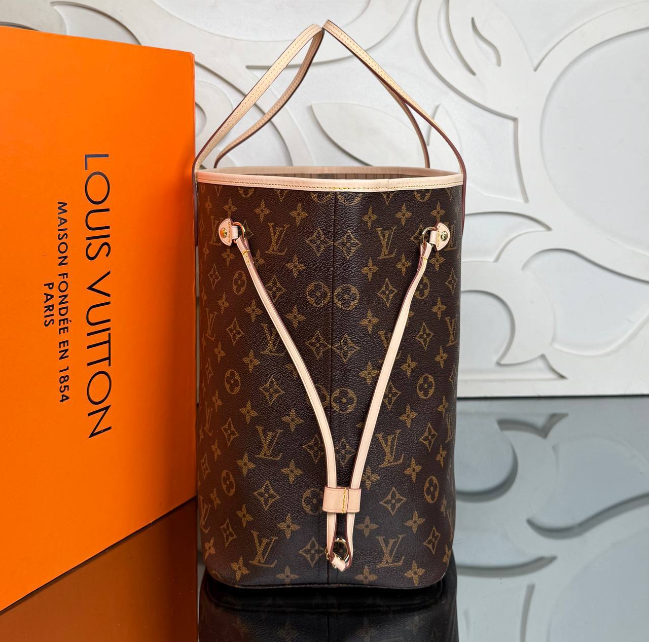 Sac Louis Vuitton Neverfull Cuir