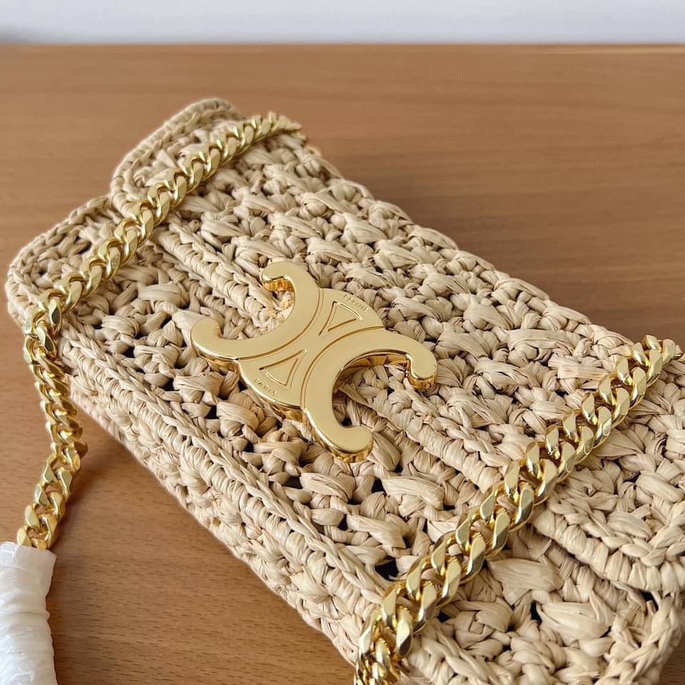 Sac Cèline Triophe en Raphia