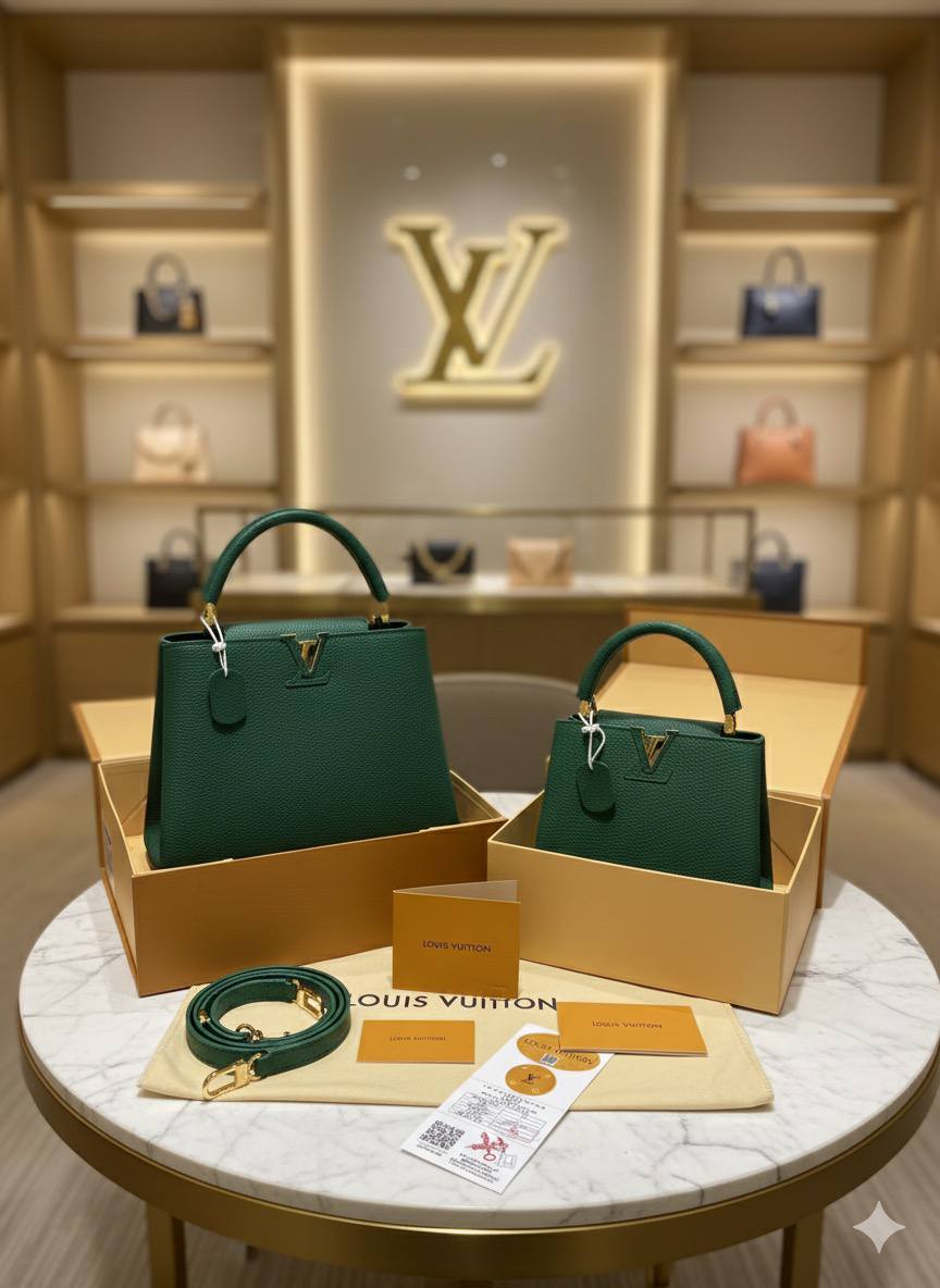 Sac Louis Vuitton Cappucine Cuir