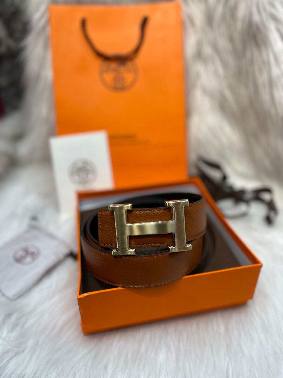 Ceinture Hermès En Vrai Cuir