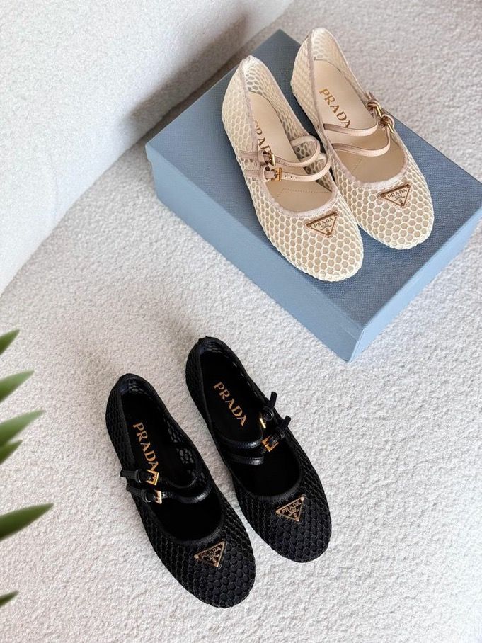 Ballerine Prada en filets