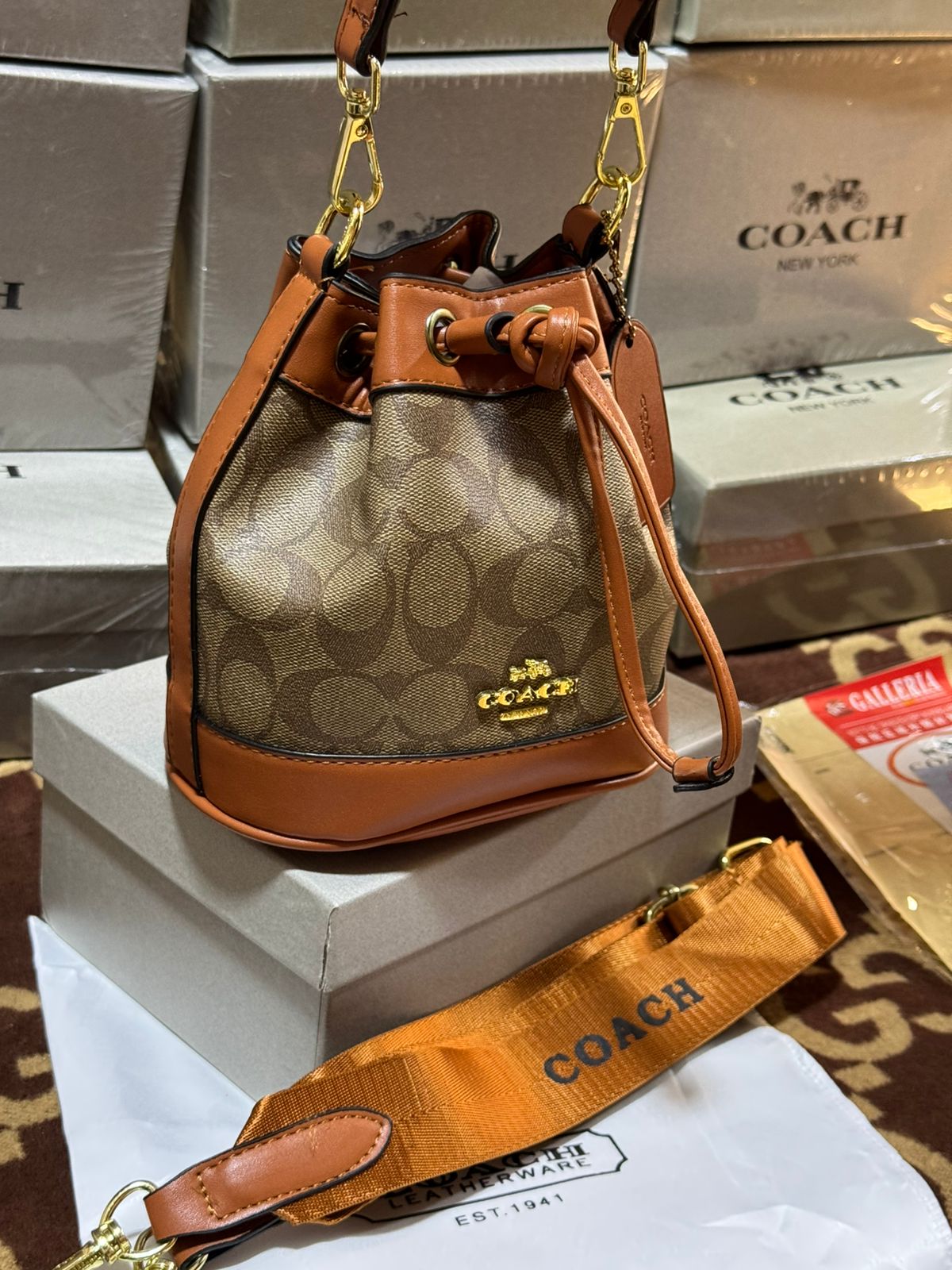 Sac Pouch Coach A Bandoulière