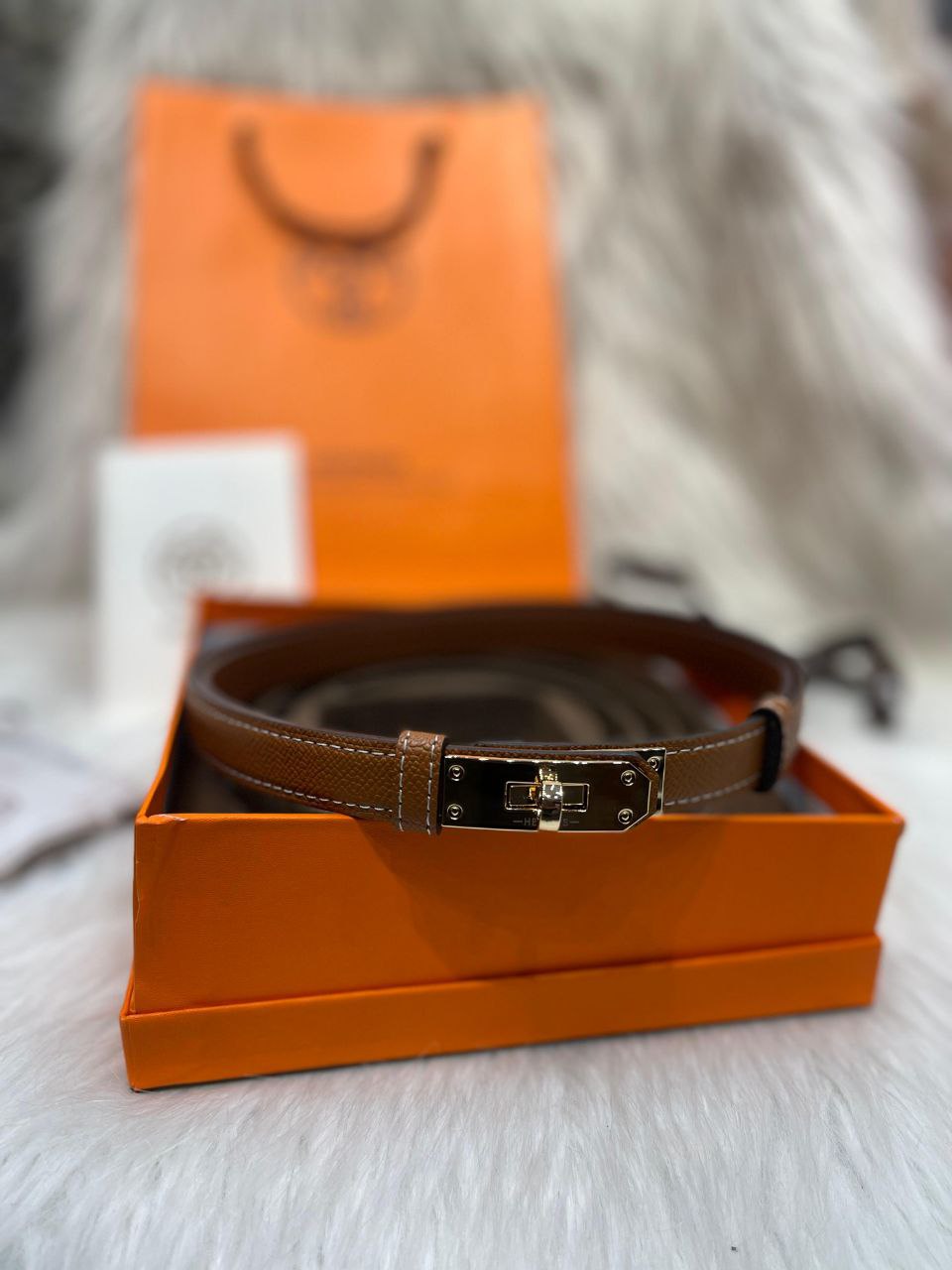 Ceinture Hermès en Vrai Cuir