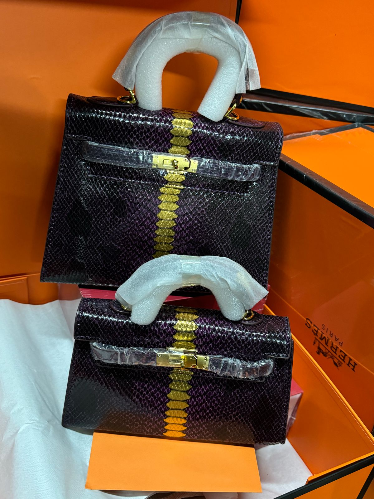 Sac Hermès Croco HR6540