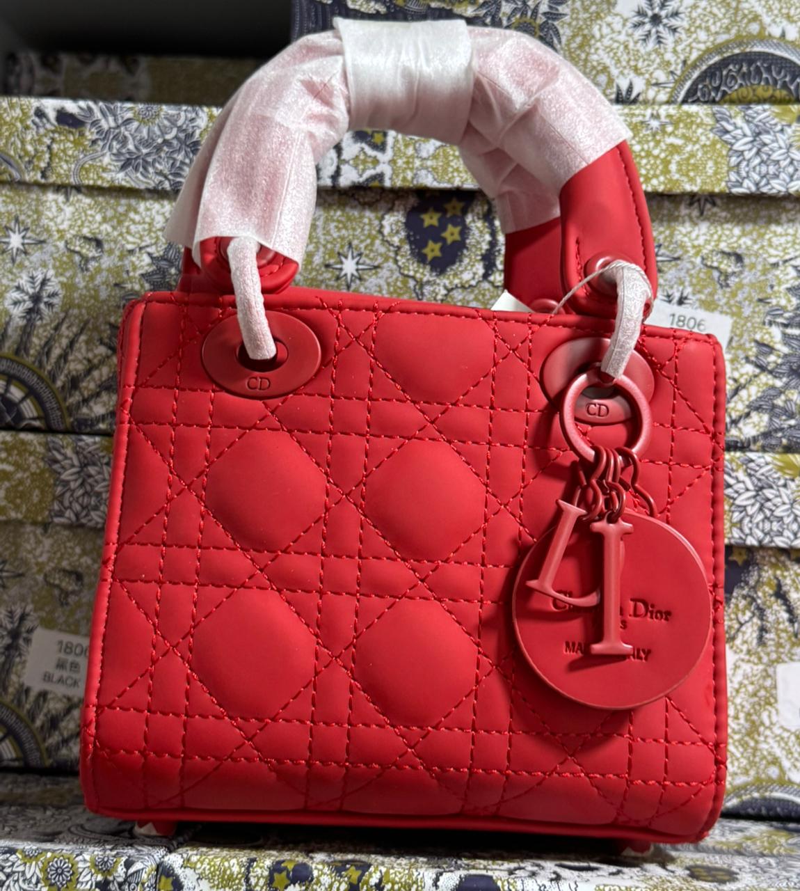 Sac Christian Dior Lady Dior matte