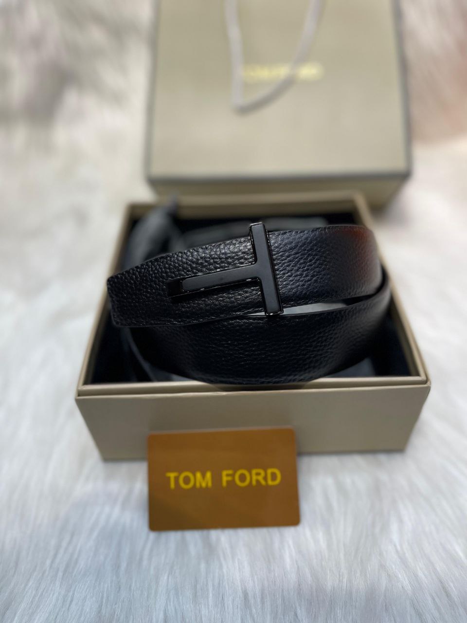 Ceinture Tom Ford en Vrai Cuir Homme