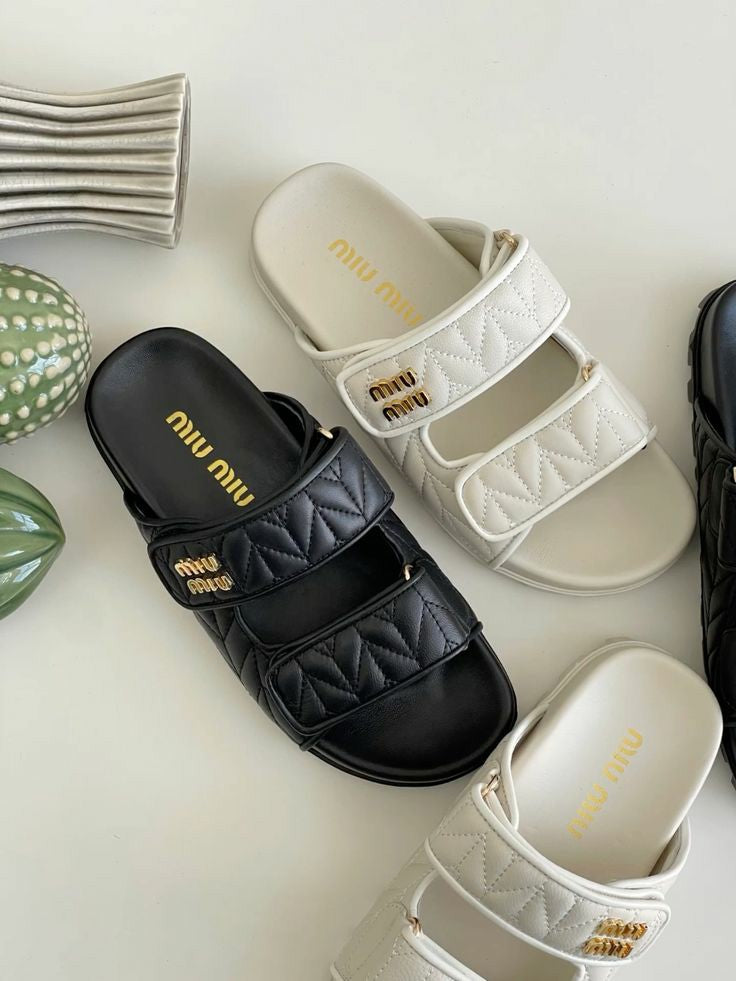 Mule Miu Miu en Cuir