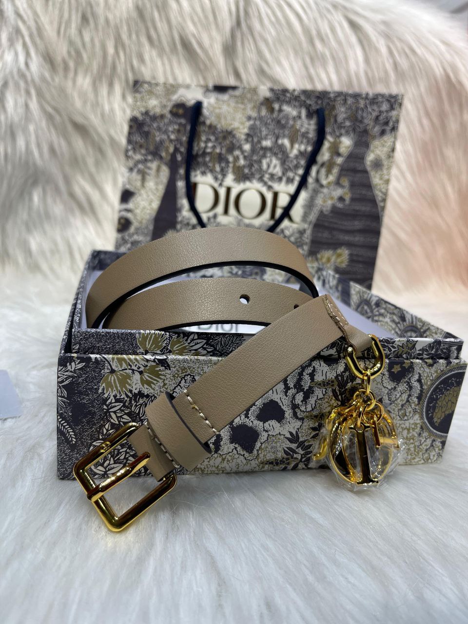 Ceinture Christian Dior en Vrai Cuir